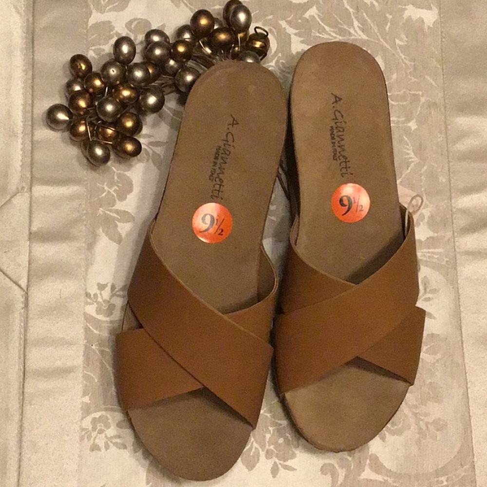 ✨Cork Wedge Sandals Women’s 9.5